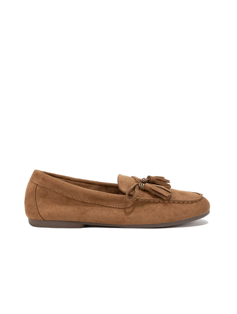 Mocassins avec nœud décoratif